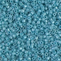 Miyuki delica beads 10/0 - Opaque light aqua luster DBM-217